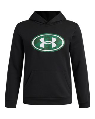 UA Rival Fleece Key Print Fill Boys' Hoodie
