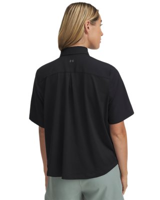 UA Fish Pro Hybrid Woven Women's Short Sleeve - Image 2