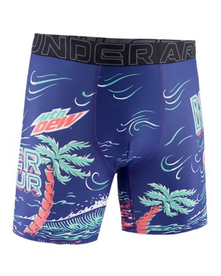 UA Performance Tech Mesh Graphic x Mountain Dew Men's Boxerjock® - Image 4