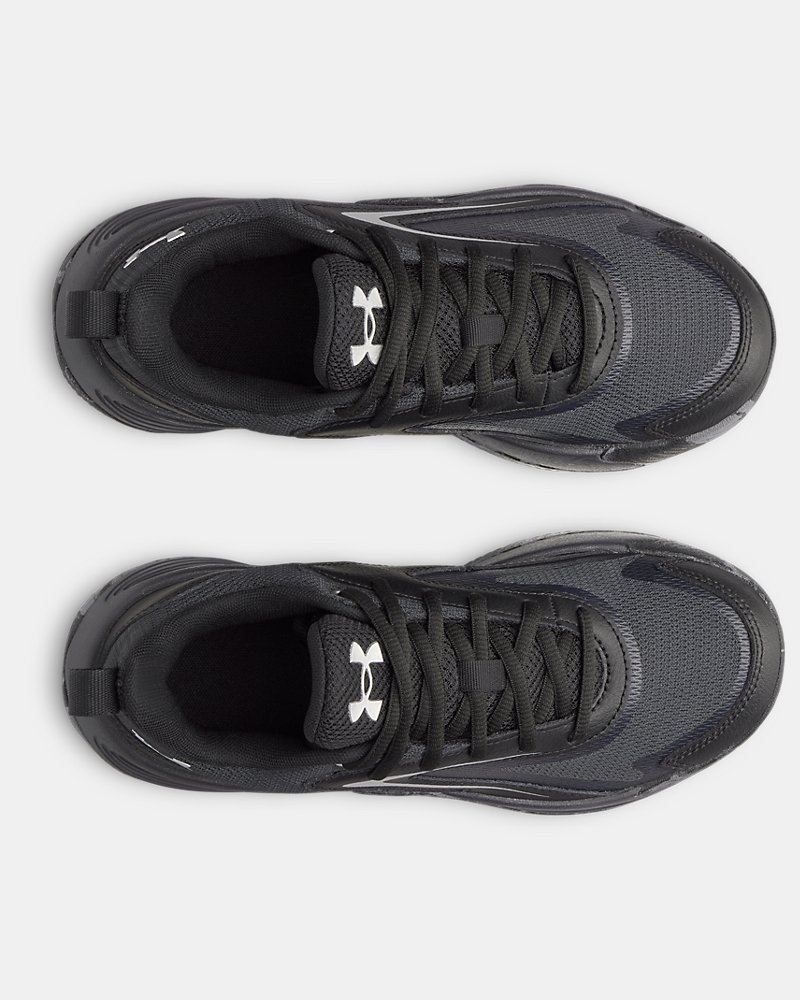 UA Lockdown 8 Grade School Basketball Shoes - Image 4