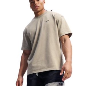 UA Heavyweight Logo Wash Men's Oversized Short Sleeve